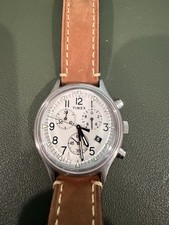 Men's Timex Lab Military MK1 Stainless Steel Chronograph Watch TW2R68800