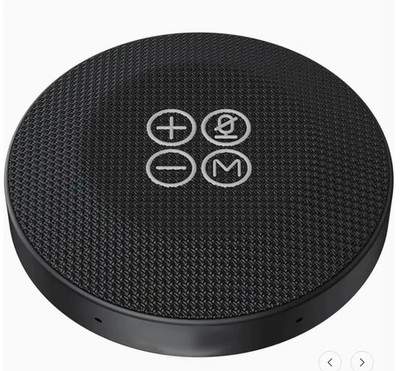 Mini Bluetooth Speaker with Microphone, Bluetooth Speakerphone for Laptop