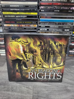 No Bragging Rights Cd The Consequence of Dreams 2010 Pure Noise Digipak New 