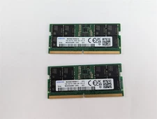 Lot of 2 Samsung M425R2GA3BB0 16GB PC5 4800B 1Rx8 RAM Module