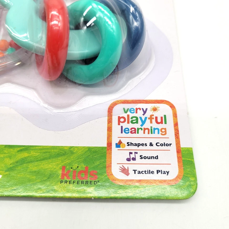 The Very Hungry Caterpillar Grab & Go Keys Toy – Eric Carle Baby Rattle - Image 4 of 4