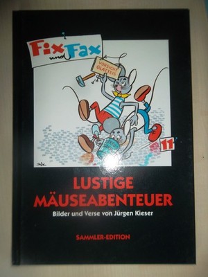 Fix und Fax 11 ''Lustige Mäuseabenteuer'' Sammler-Edition (Jürgen Kieser) gut