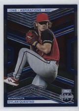 2023 Panini Elite Extra Edition Blue Aspirations 133/349 Dylan Questad #112 1b9b