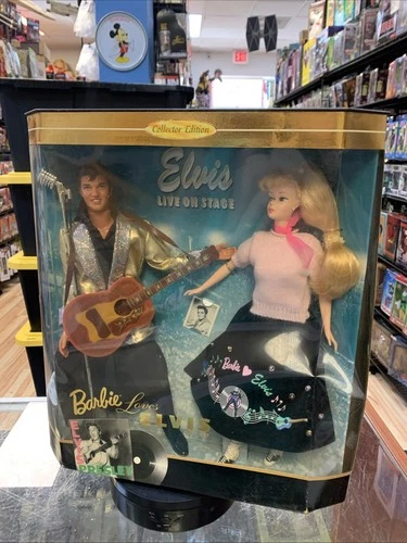 Barbie Loves Elvis Gift Set 17450 (Vintage Barbie, Mattel) **NEW**
