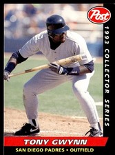 1993 Post Cereal Tony Gwynn San Diego Padres #8
