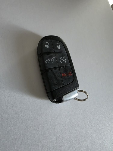 JEEP 5 BUTTON KEY FOB "18 YEARS ON EBAY" - Picture 1 of 2