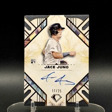 2025 Topps Diamond Icons Jace Jung (RC) Gold /25 Autograph #AC-JJU Tigers (SP)