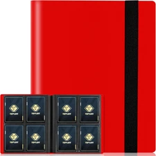 Trading Card Binder, Card Binder Album Folder Book Fit for MTG Baseball Football