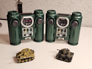 Konami DigiQ Combat Tank 2002 Tiger 1 (Set Of 2)