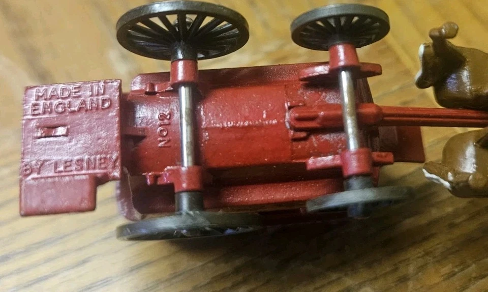 Vintage Matchbox Models of Yesteryear Y-12  Horse Bus Liptons Tea  - Image 4 of 4