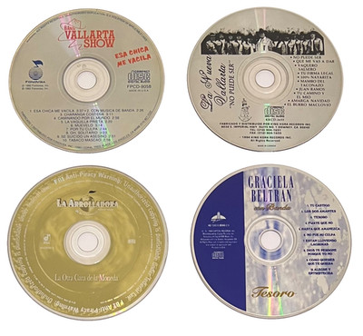 Banda CD Lot Latin Spanish La Nueva Vallarta Show Arrolladora Graciela Beltran