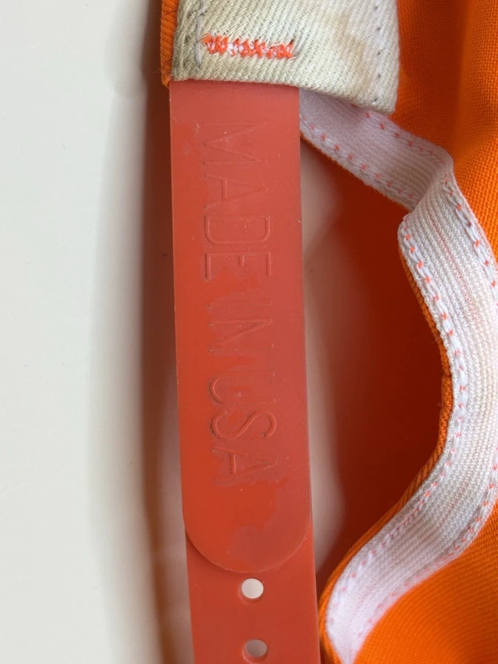 Gorra ajustable naranja Redman vintage Redman EE. UU. Foto 4 de 4