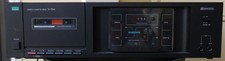 SANSUI D-55M Stereo Cassette Deck does work but needs a Belt and SOLD AS IS 
