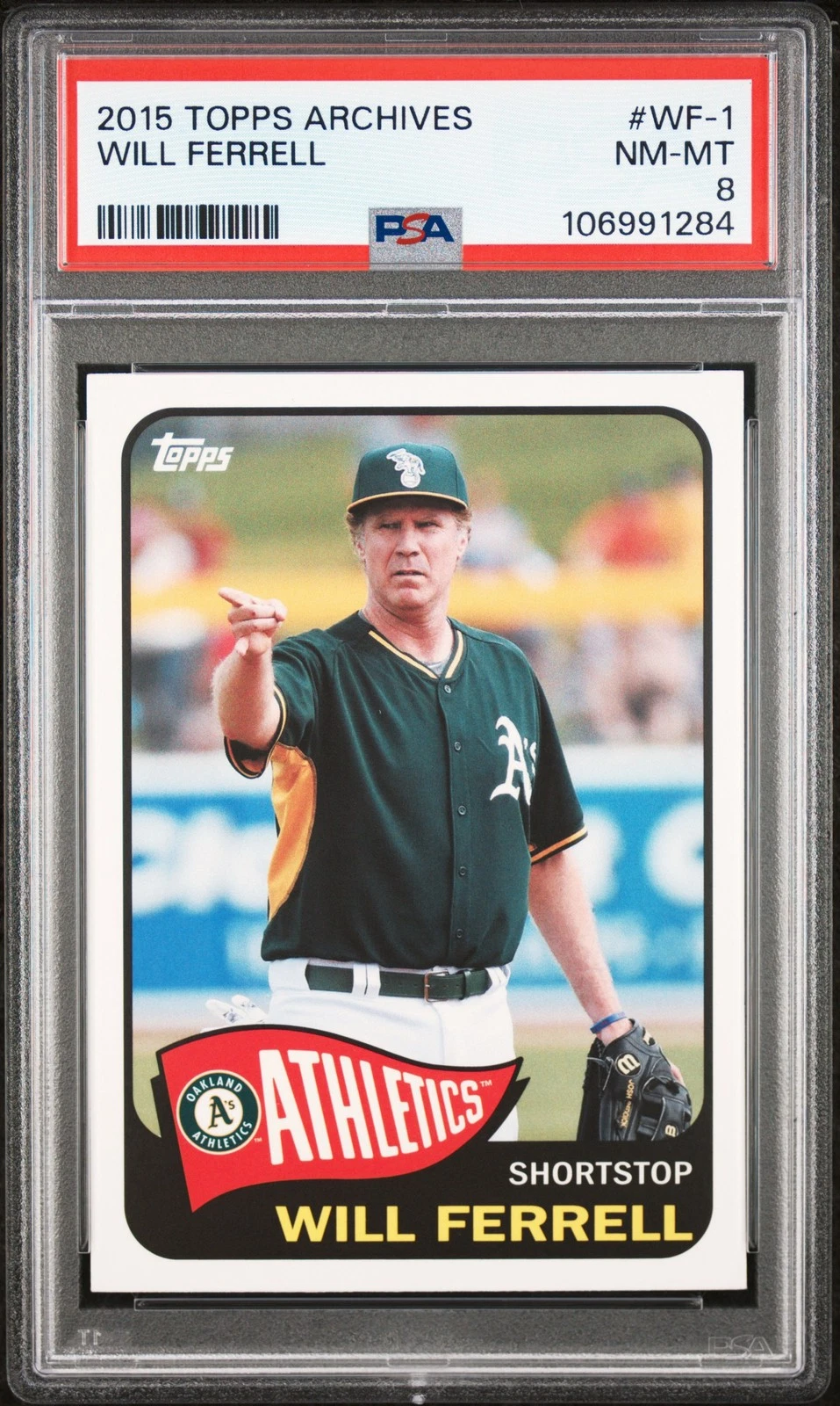 Will Ferrell trading card