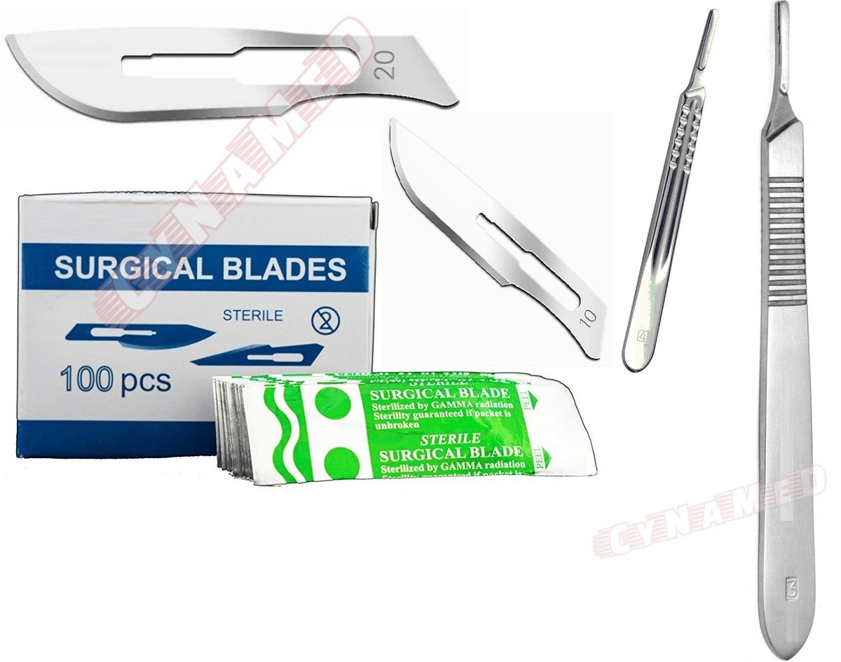 Pack Of 100 Scalpel Blades #60 Autopsy Post Mortem Blade