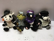 Harley Davidson / Motorcycle Plush Lot Of 8 Vintage 1998-2000 NWT But Dusty