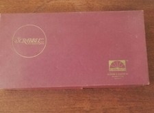 VTG Scrabble Crossword Board Game 1976 Original Complete Made in USA