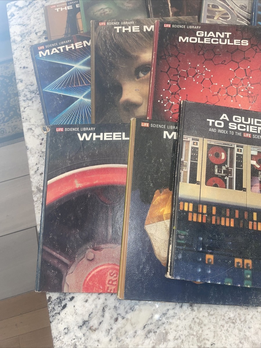 Set of 13 Time Life Science Library Books Series Vintage