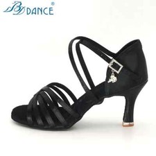 Latin Dance Shoe Soft Bottom National Standard Latin Ballroom Footwear High Heel