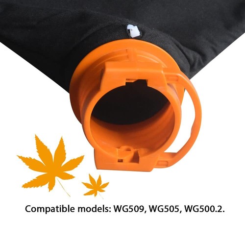 50026858 Trivac Leaf Collection Bag Fit with Worx 12 Amp Yard Vacuum Garden ... - Picture 7 of 9