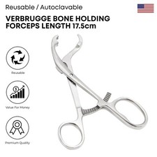 Verbrugge Bone Holding Forceps 17.5 cm Orthopedic Forcep Surgical Instrument
