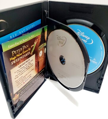 Disney's Peter Pan Diamond Edition (Blu-ray/DVD, 2013, 2