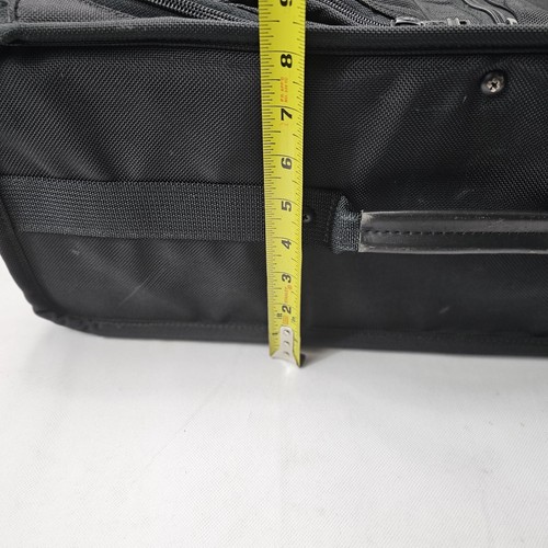 TUMI USA Carry On Suitcase Rolling 2 Wheel Ballistic Nylon 22" Black Wheel A Way - Picture 22 of 24
