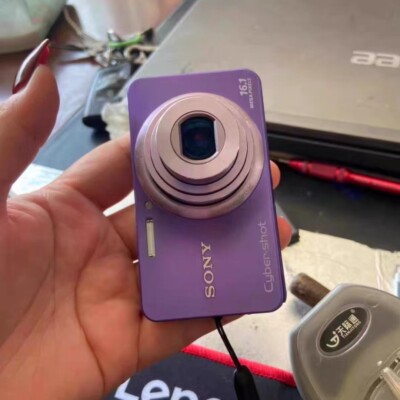 SONY Cyber-shot パープル 16.1メガピクセル Buy (Refurbished) Sony CyberShot DSC W830 20.1 MP Point and Shoot