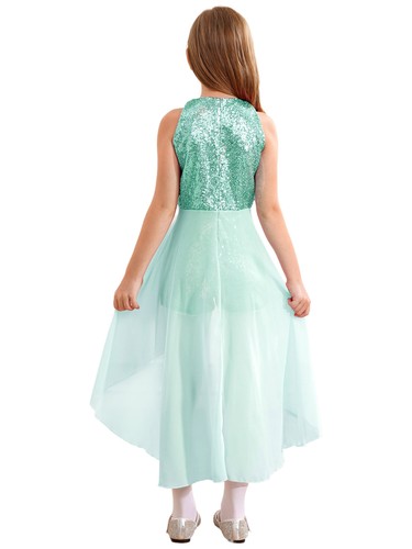 Kid Girls Rompers Ball Gown Jumpsuit Banquet Dresses Special Leotard Princess - Picture 78 of 100