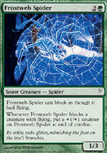 FROSTWEB SPIDER X4 4 4X Coldsnap MTG Magic the Gathering Cards DJMagic - Picture 1 of 1