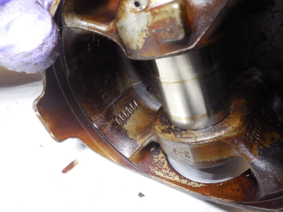 Anillo de barril de pistón motor 96.505 098054 86-1991 Mercedes Benz R107 560SEL 560SL Foto 4 de 4