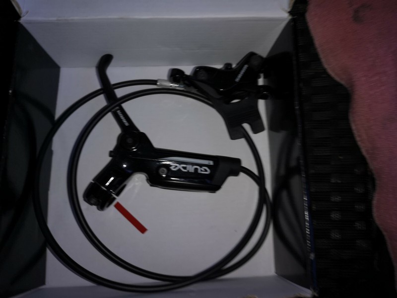 SRAM GUIDE T Front HYDRAULIC DISC BRAKE 950mm Hose Post Mount 4 Piston Ajustable