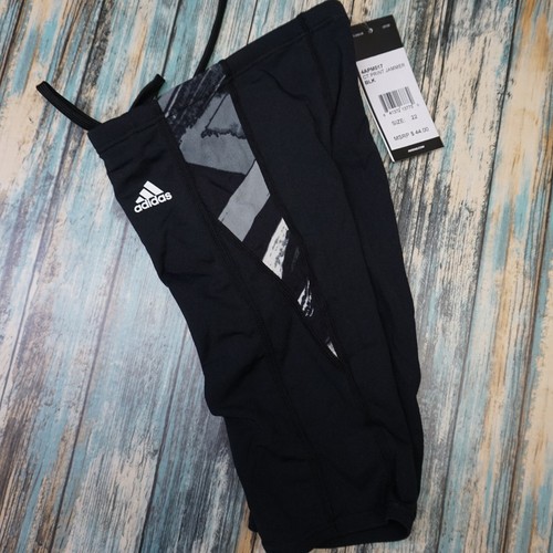 NEW! $44 RETAIL! BOYS ADIDAS JAMMER! SIZE 22 BLACK + GRAY #426 - Picture 3 of 4