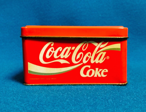 952- COCA COLA SCATOLA RETTANGOLARE IN LATTA VINTAGE RARA - Bild 7 von 15