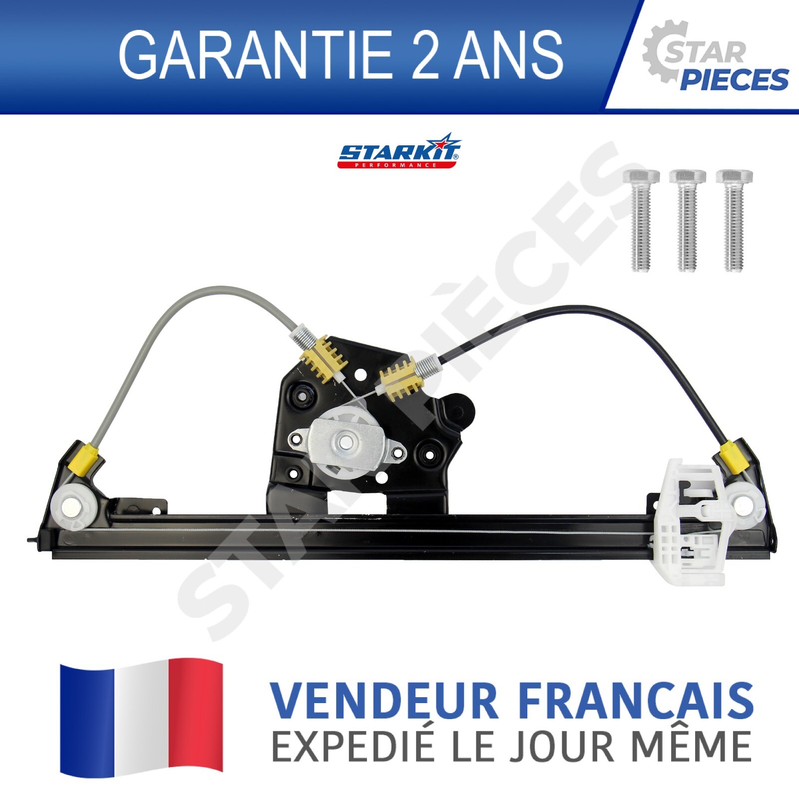 Lève-vitre arrière gauche BMW E90 E91 à mécanisme fluide renforcé - 3