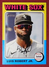 2024 Topps Heritage #487 Luis Robert Jr. Chicago White Sox