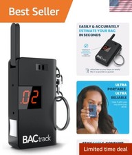 Personal Breathalyzer Keyring - Ultra-Compact Alcohol Tester for Everyday Safety