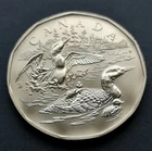 ***  CANADA   LOONIE  2002  ***  SPECIMEN  ***  FAMILY  OF  LOONS  ***