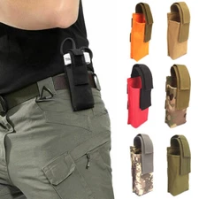 Tactical Molle Pouch Military Pistol Bag Flashlight Pocket Outdoor Knife Holster