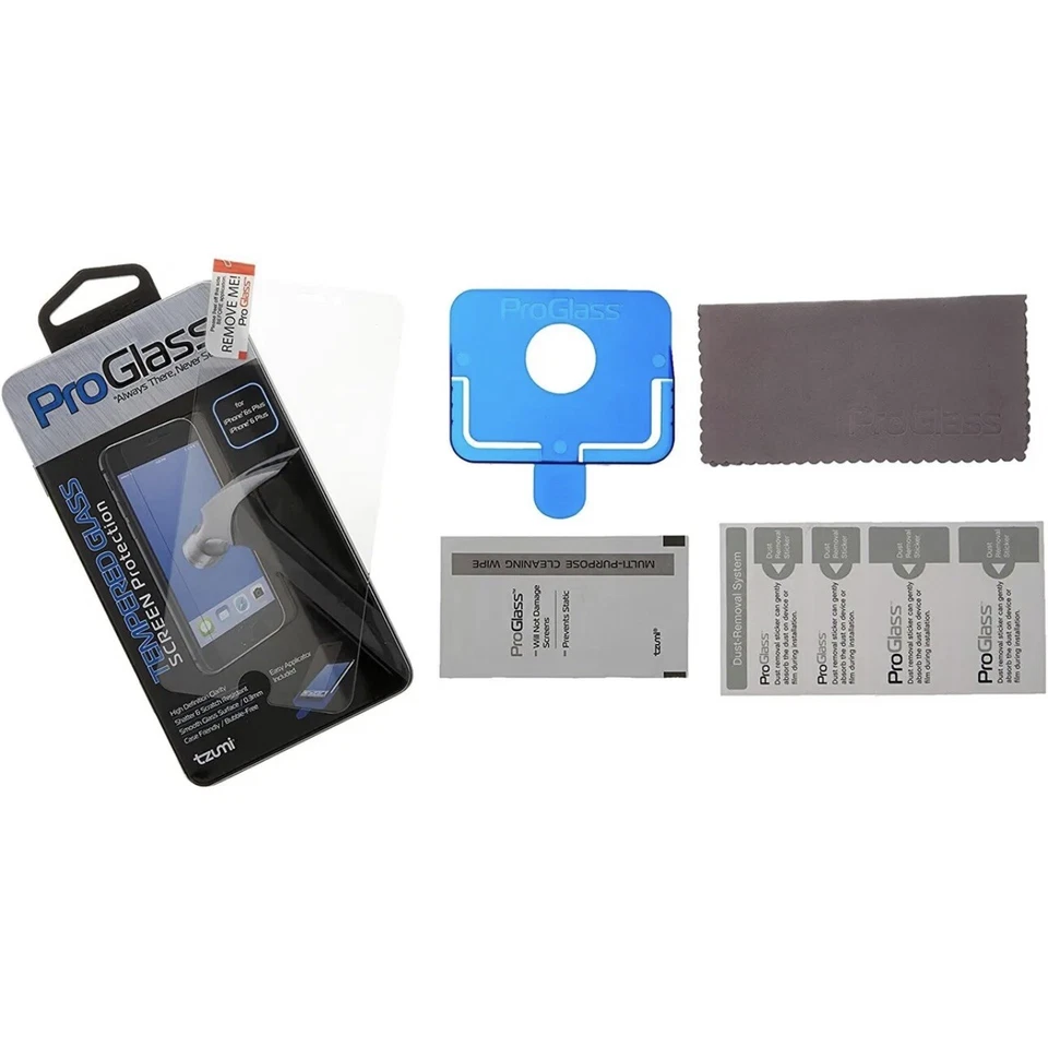 Nuevo ProGlass Protección de Pantalla para iPhone 6/6S/7 PLUS Templado 9H Dureza Foto 3 de 3