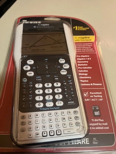 Texas Instruments TI-nspire Touchpad GraphCalculator (Older Model-collectible) - Image 2 of 4