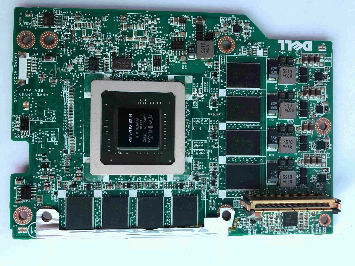 NEW Dell Precision M6400 M6500 nVIDIA Quadro FX 3800M 1GB Video