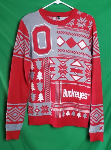 Ohio State Buckeyes Ugly Christmas 