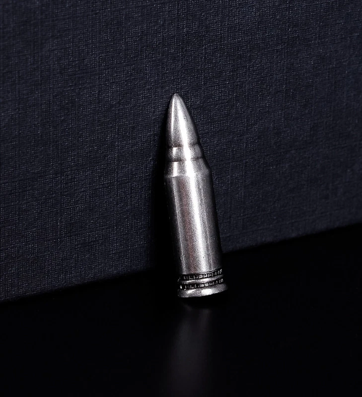 Pkg of 10 BULLET Metal Rivet Studs 1-3/8" x 3/8" Leather Crafts Silver Concho - Image 4 of 4