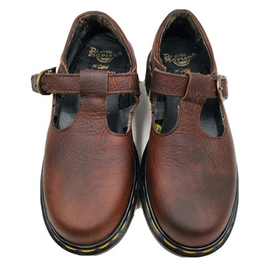 Dr. Martens Mary Jane Shoes 9854 Brown 