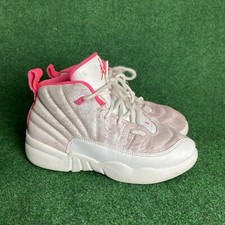 Jordan 12 Retro PS Artic Punch Hyper Pink 2021 Size 1Y 510816-101 Kids Girls