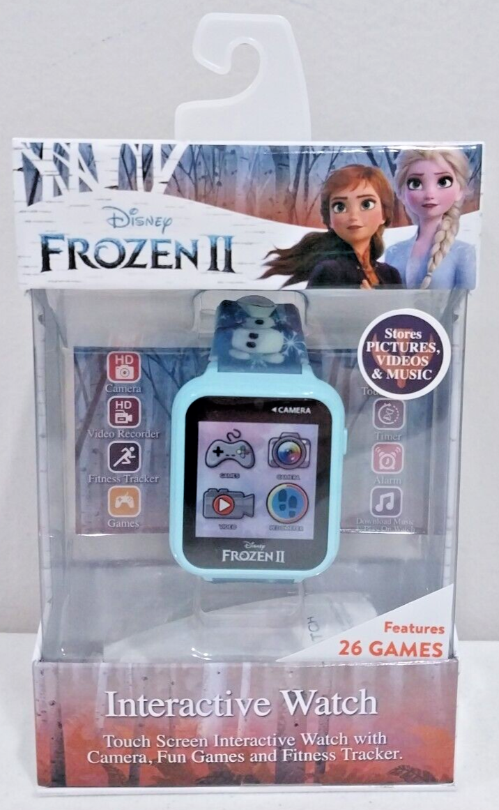 Disney Frozen II Kids Interactive Touch Screen Fitness Tracker