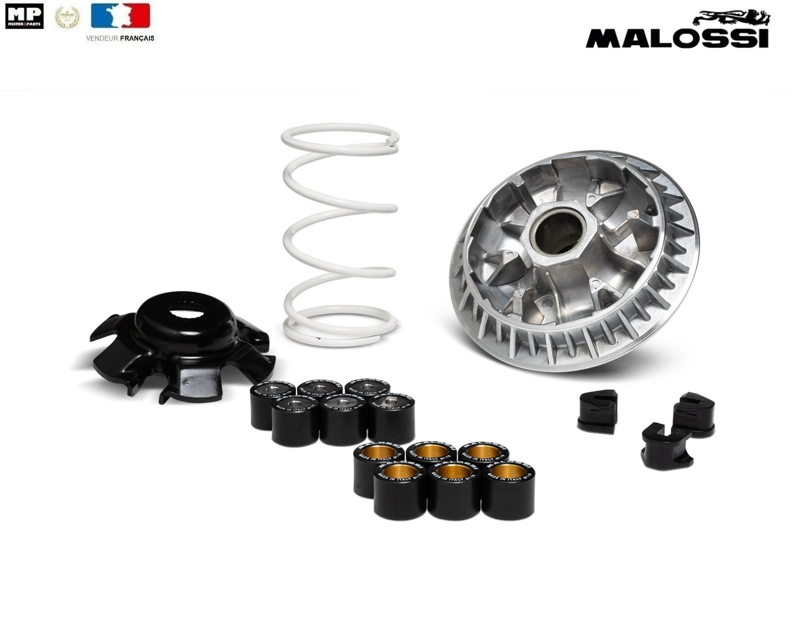 Variateur Malossi Multivar 2000 Kymco Super Dink 350 en alu premium