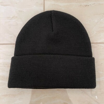 New Supreme FTP Beanie Skull Cap Hat Acrylic Black Spring New Supreme FTP Beanie Skull Cap Hat Acrylic Black Spring