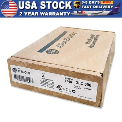 New Factory Sealed AB 1746-OB8 SLC 500 8 Point Digital Output Module 1746OB8